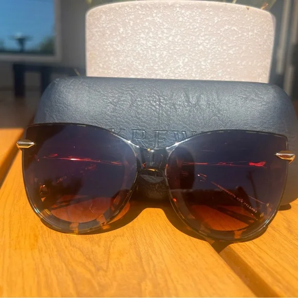 KREWE Women's Laveau Nylon Zulu 24k Sunglasses - Picture 1 of 5